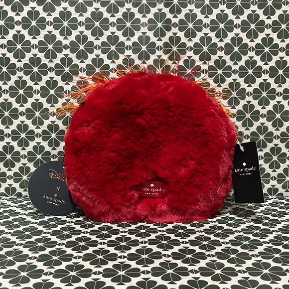♠️kate spade Disney X KS New York Muppets Animal Crossbody, Red Multi NWT - Picture 10 of 16